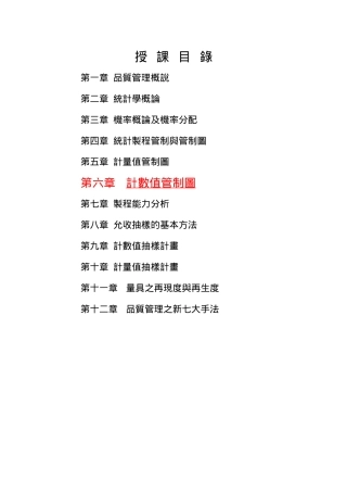 品质管理全套资料qm06