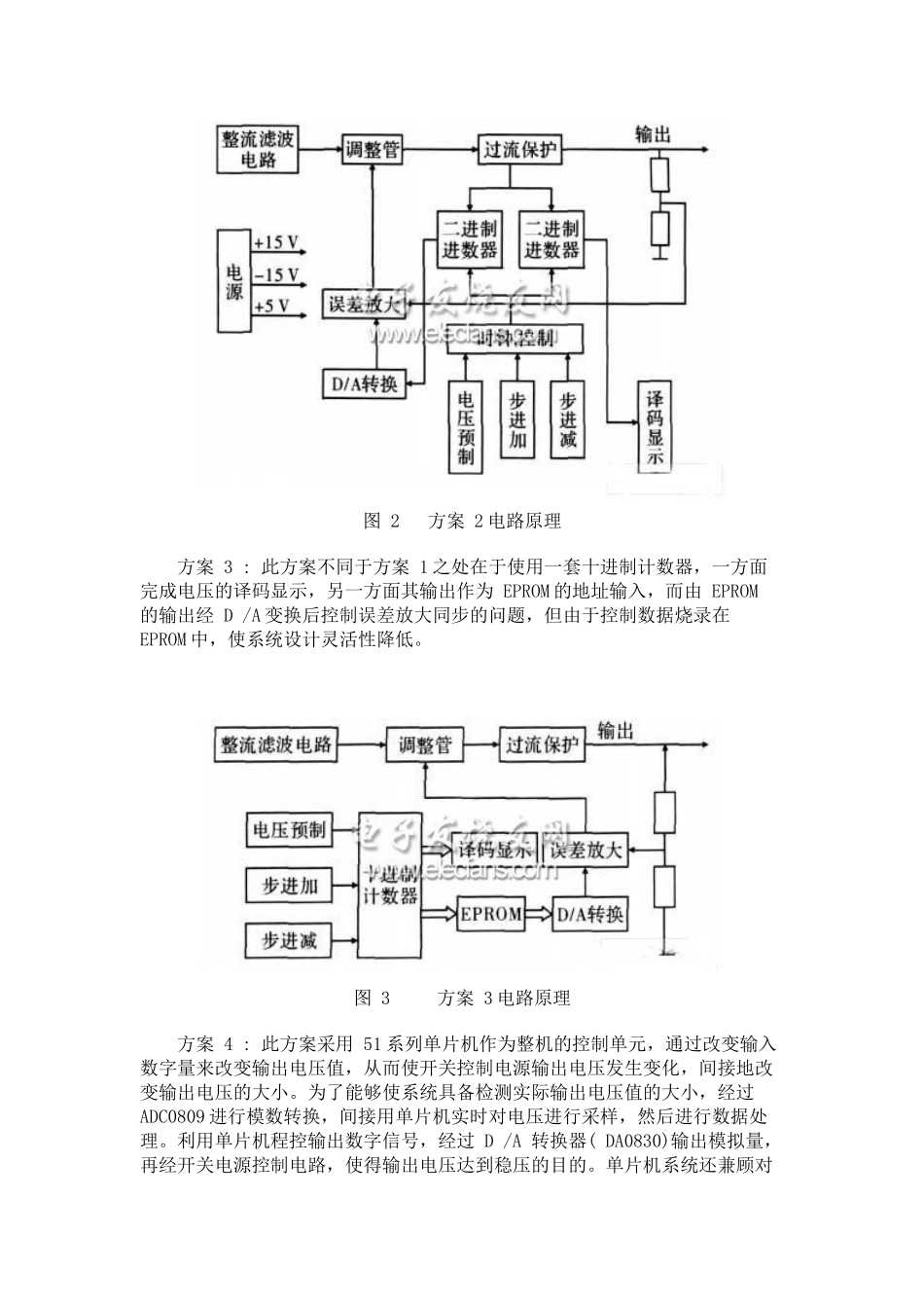 基于单片机的数控直流稳压电源设计方案_第2页