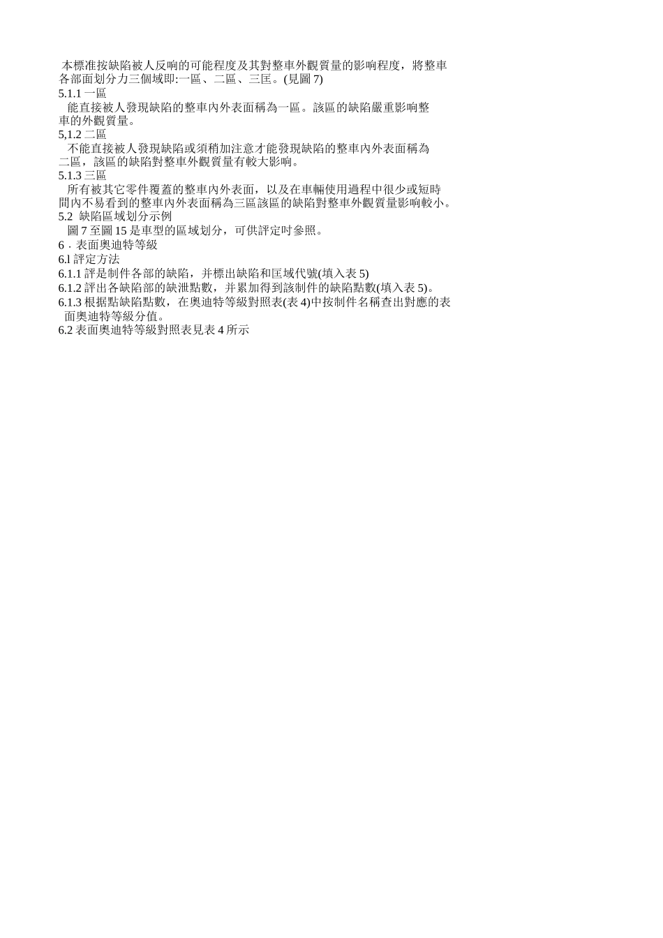 轿车冲压件表面质量某汽车特标准_第3页