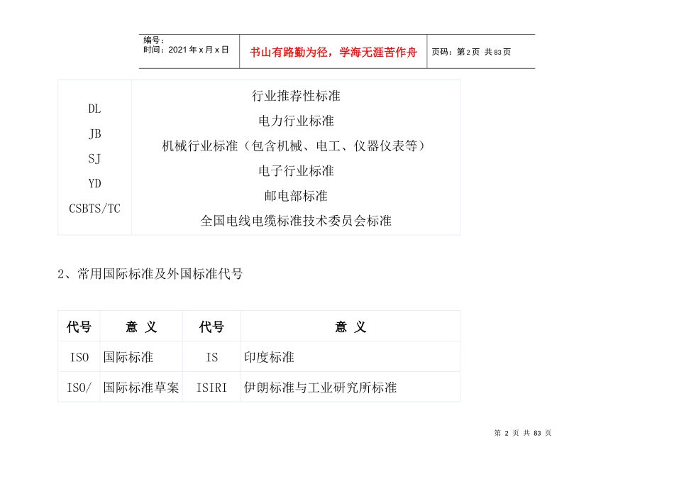 电气电缆常用手册_第2页