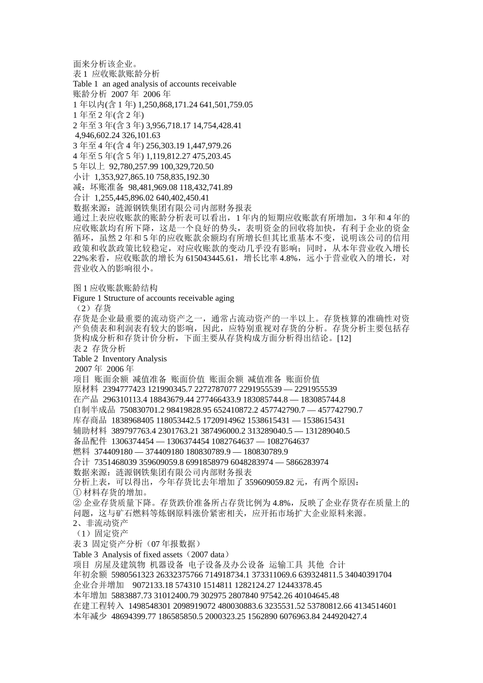 涟源钢铁集团有限公司财务分析与评价_第3页