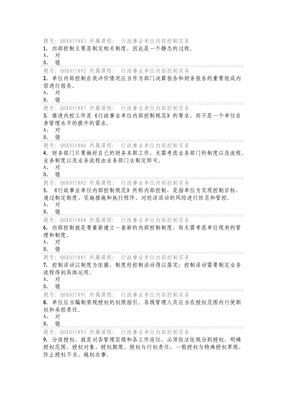 内部控制实物(54页)_第1页