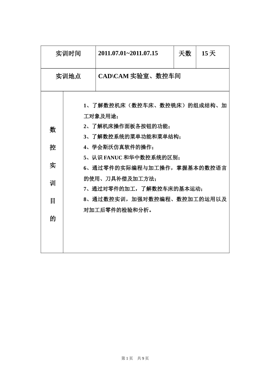 苏州科技学院机械专业(公办)XXXX年暑假数控实训报告_第2页