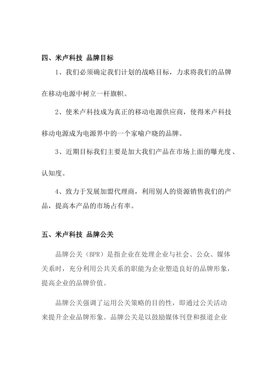 米卢科技移动电源品牌策略_第2页