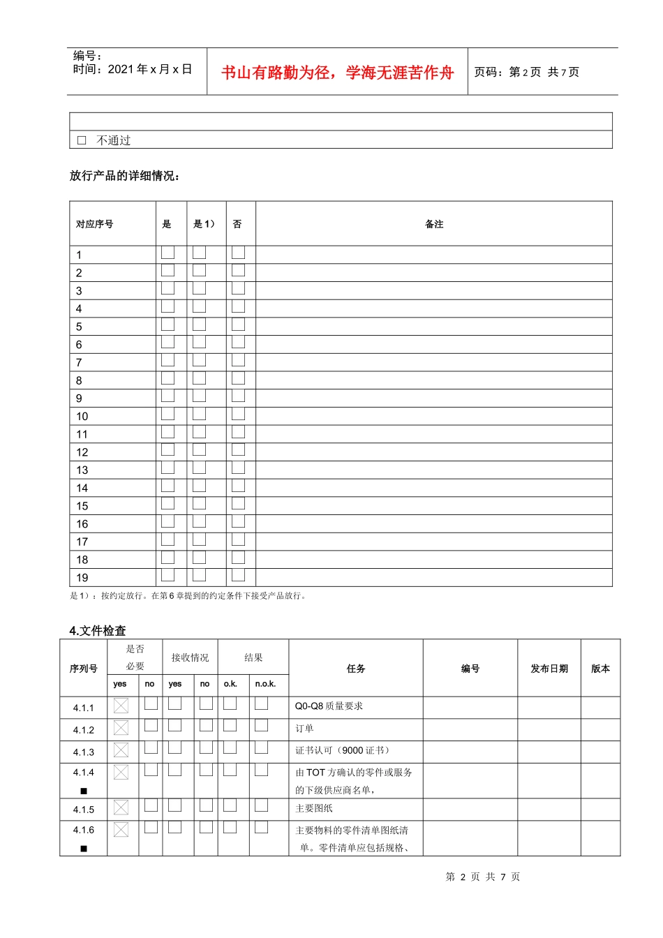西门子动车组厨房设备FAI首检报告_第2页