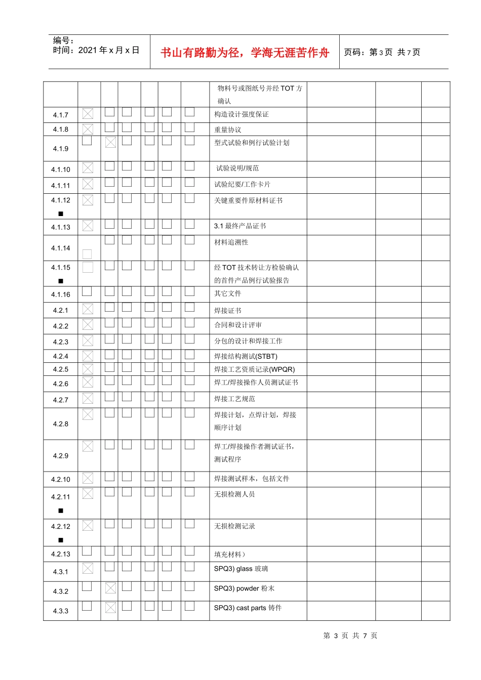 西门子动车组厨房设备FAI首检报告_第3页