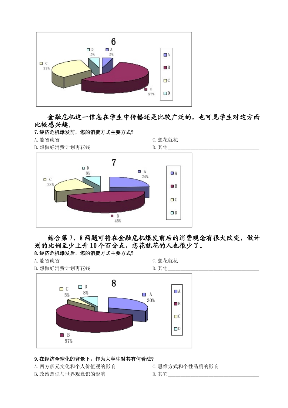 经济全球化与世界性经济危机之调查总结_第3页