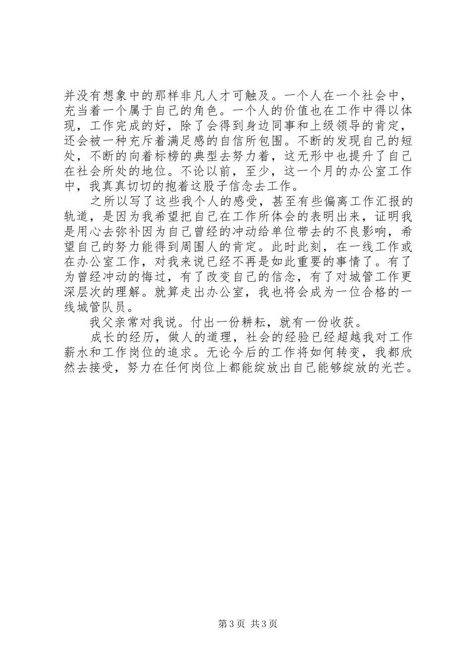 城管个人工作汇报_第3页