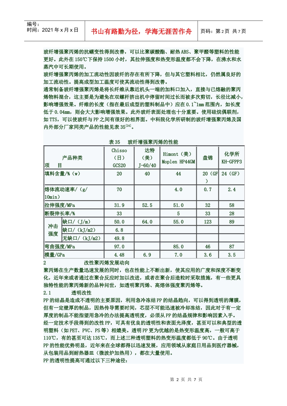 聚丙烯塑料的改性及应用(三)_第2页