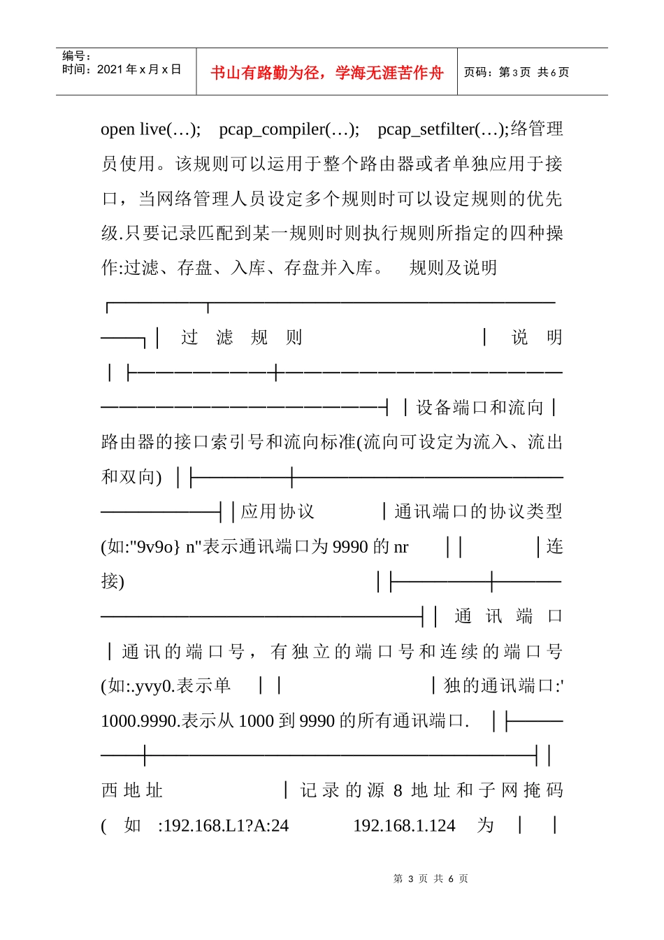 网络流量监测管理系统论文：电子科学口目网络流量监测管理系统的研究_第3页
