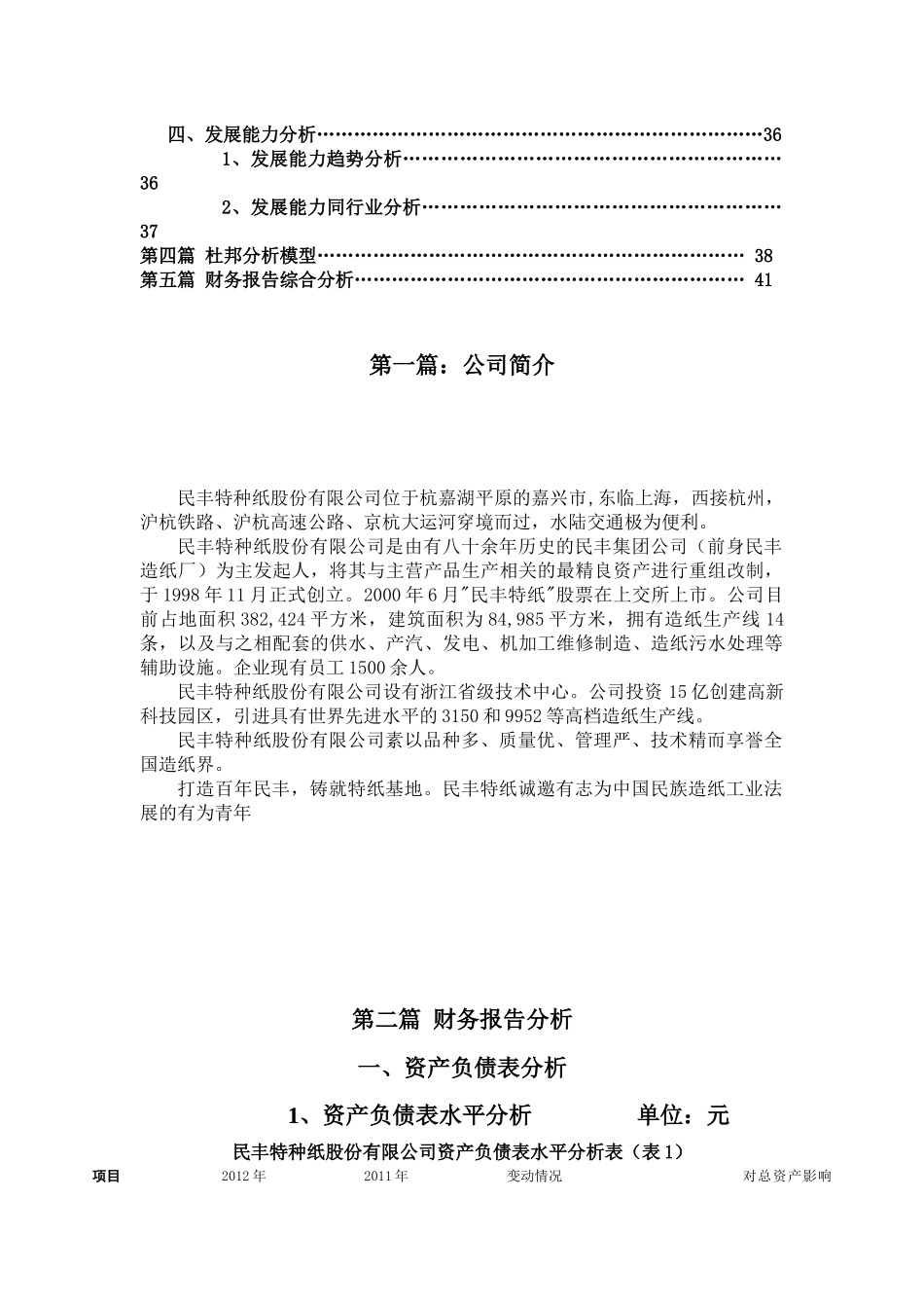 民丰特种纸财务分析_第3页