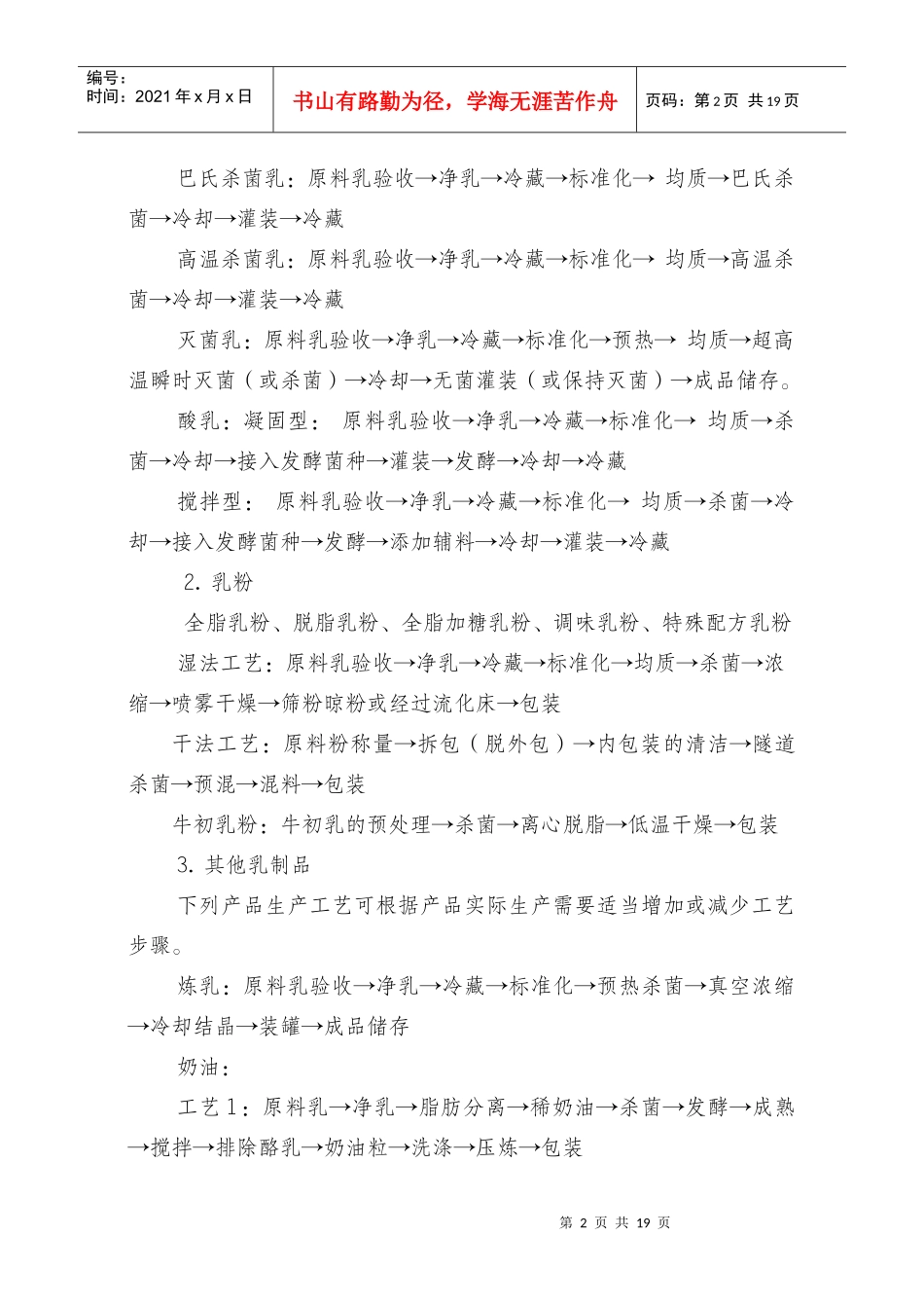 试谈乳制品生产许可证审查细则_第2页