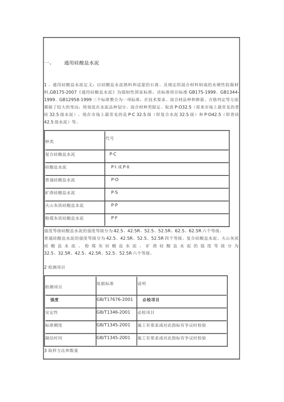 建筑工程质量检测项目一览表_第3页