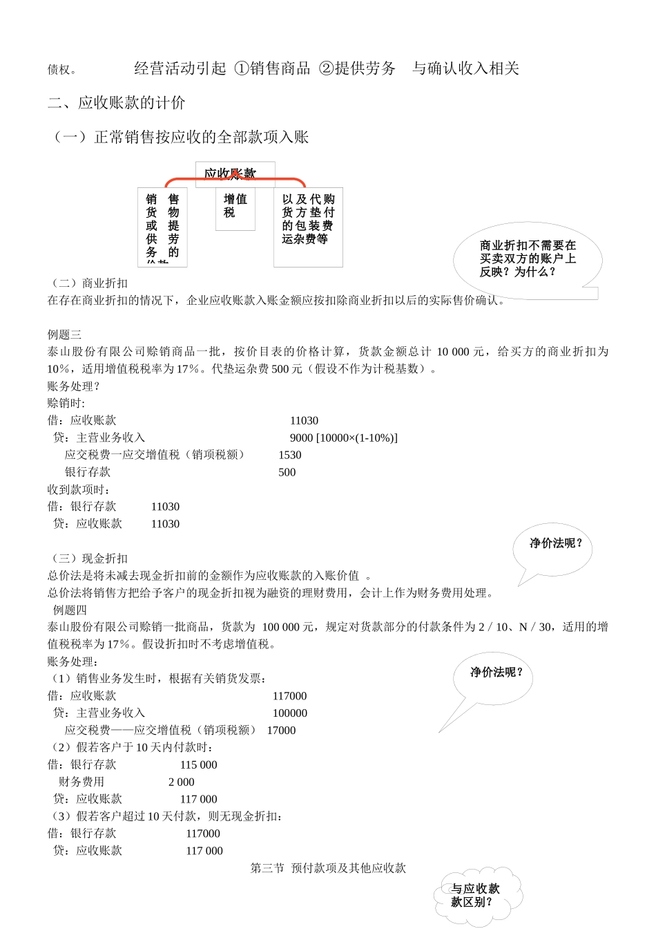 会计学之应收及预付款项_第3页