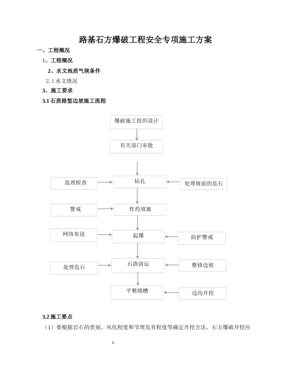 路基石方爆破工程安全专项施工方案培训资料_第3页
