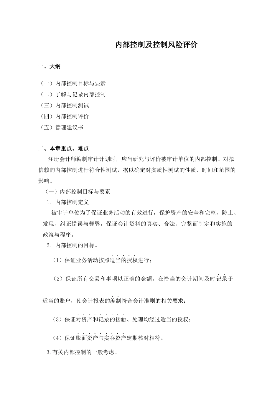 内部控制及控制风险评价( 21)_第1页