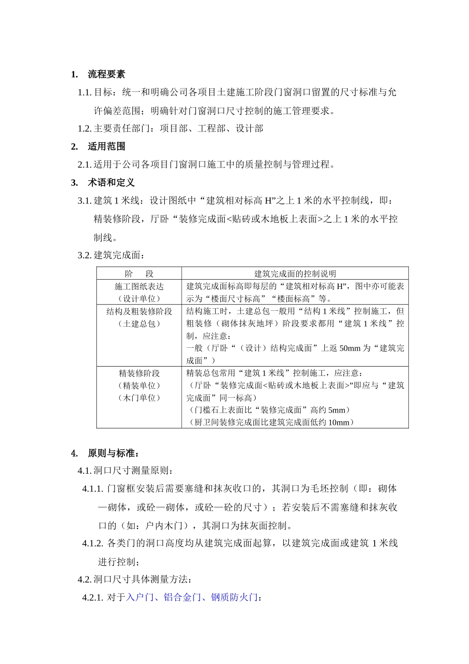 门窗洞口尺寸现场控制指导书_第2页