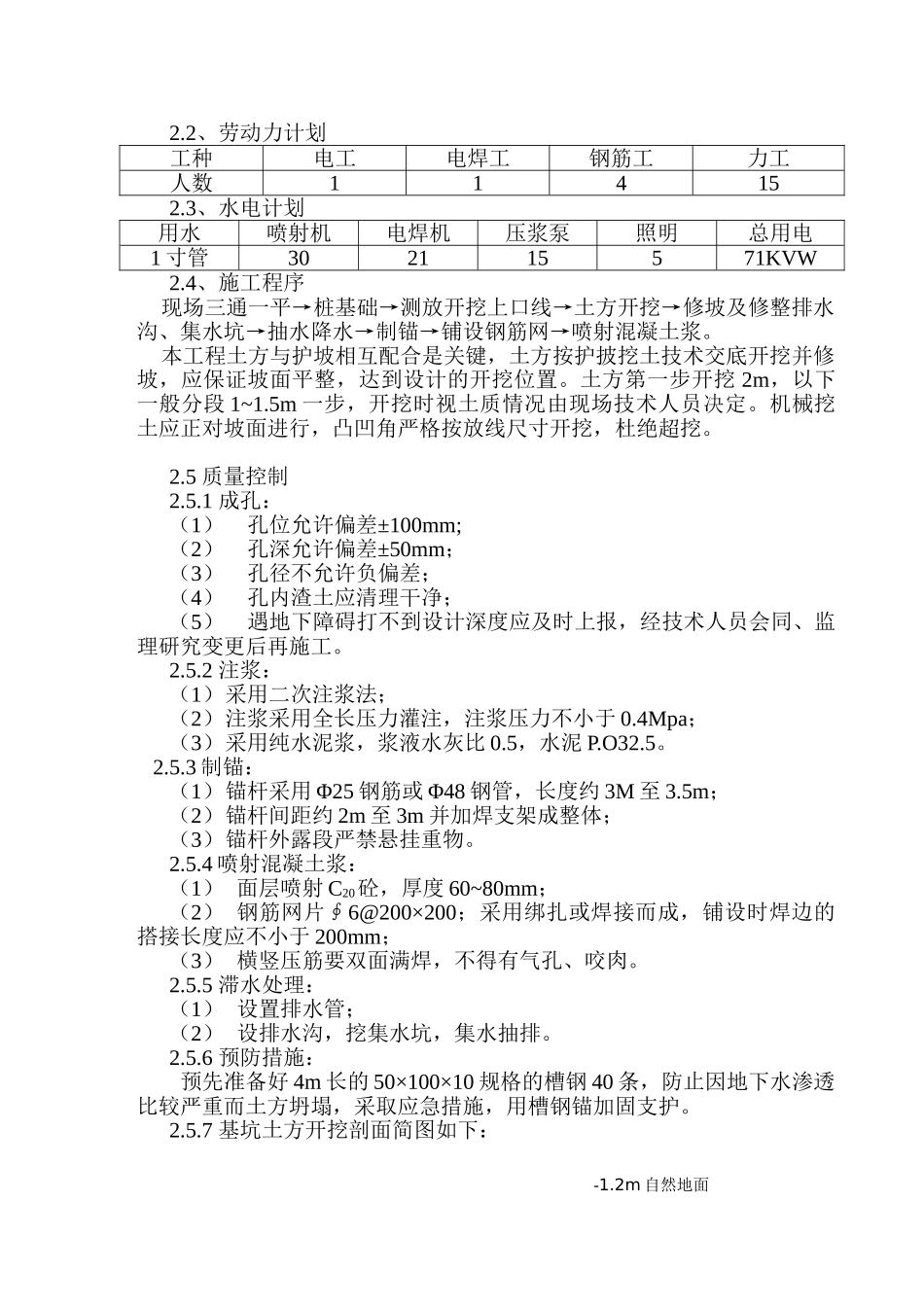 基坑支护及降水专项施工方案改2_第2页