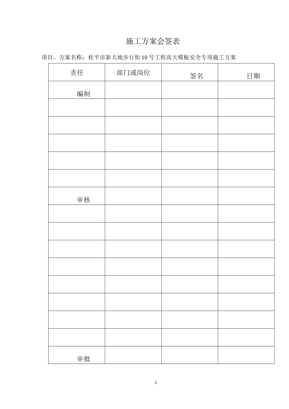 高大模板安全专项施工方案_第2页