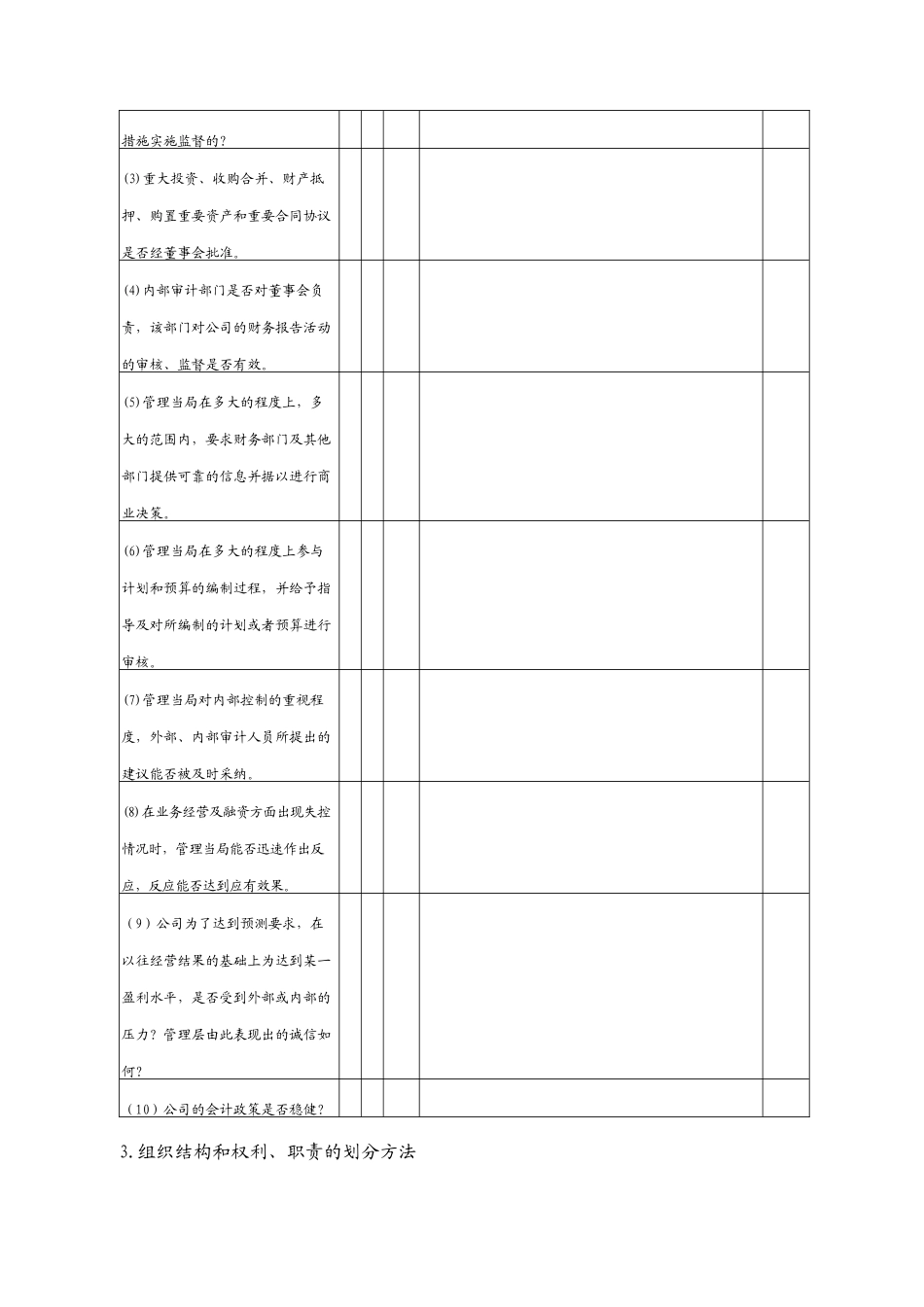 内部控制测试表_第3页