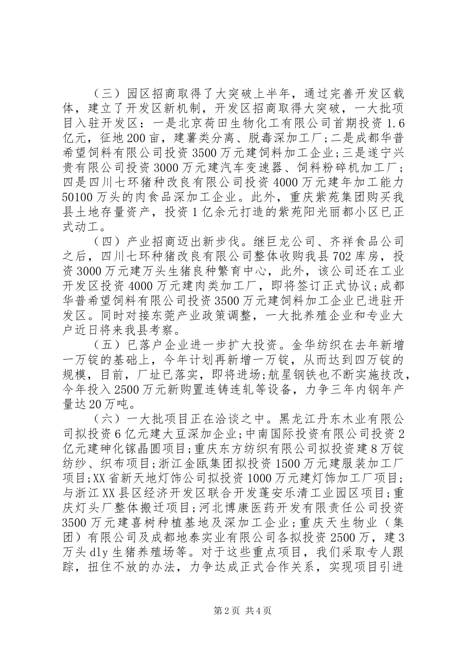 XX年县领导工作报告_第2页