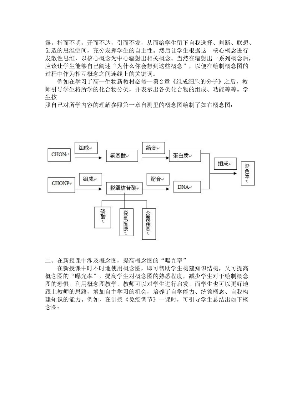 利用概念图提高生物教学的有效性_第2页