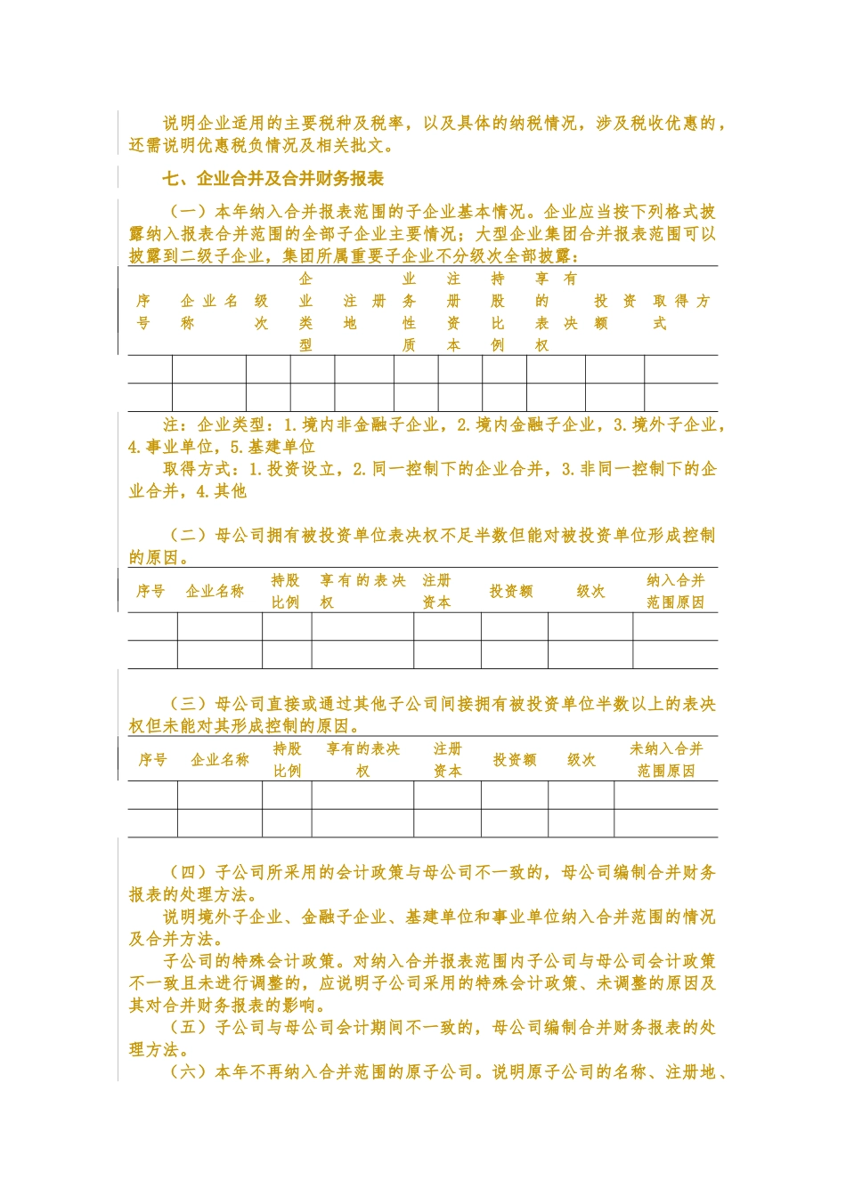 某某年决算附件会计报表附注_第2页