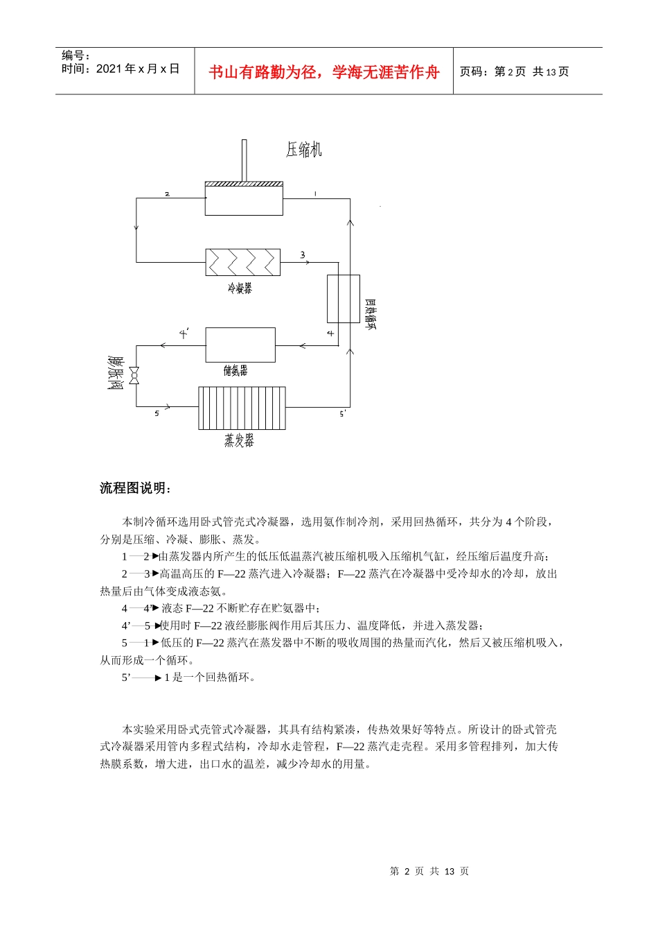 食品工程原理课程设计 管壳式冷凝器设计_第3页