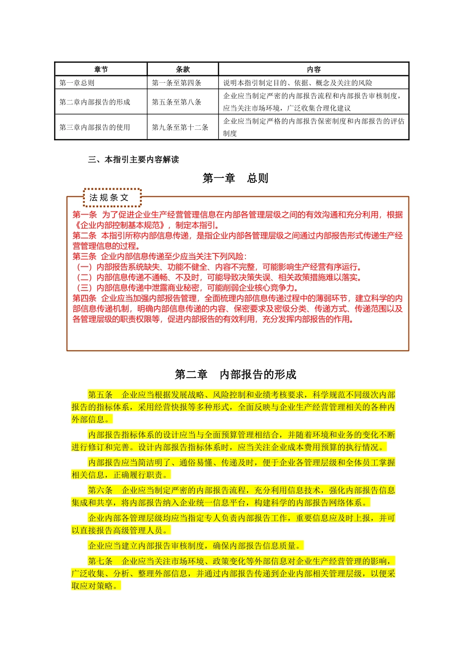 企业内部控制应用指引第17号——内部信息传递(解读)_第2页