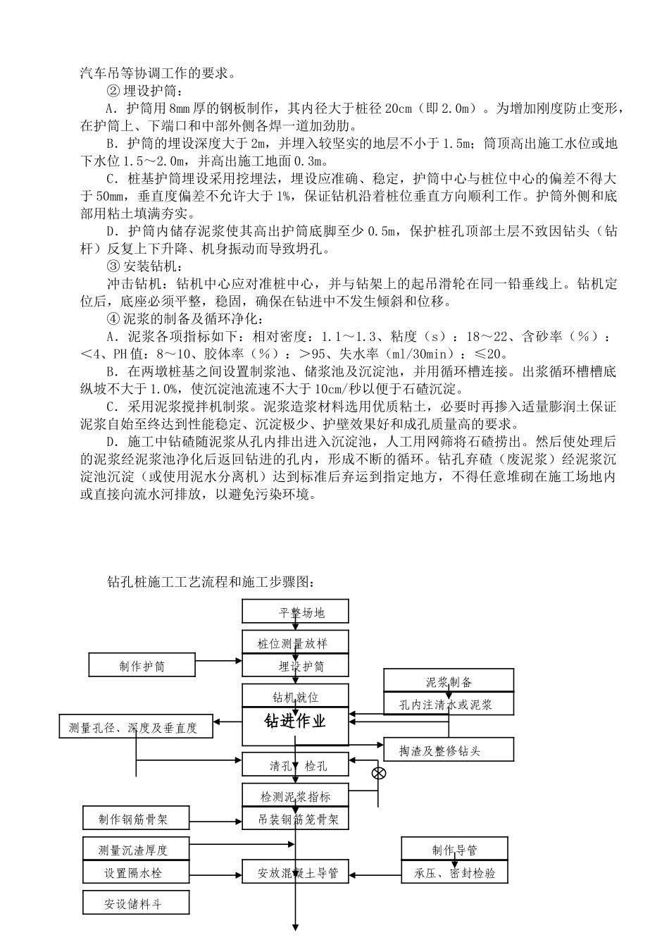 流水河大桥水中墩筑岛钻孔桩施工方案_第2页