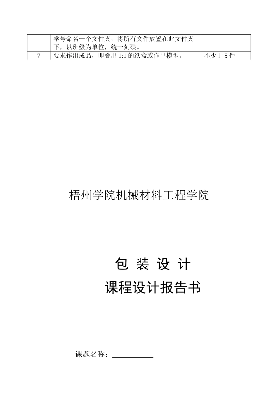 课程设计的格式要求_包装设计_任务书_第3页