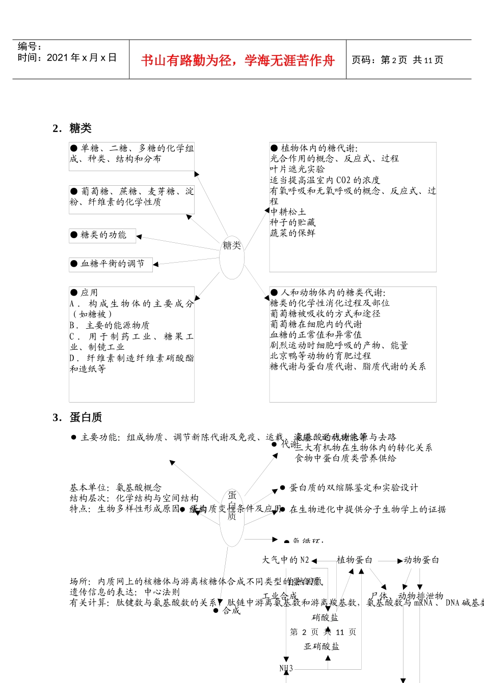 高中生物知识网络体系doc-高中生物知识网络体系_第2页