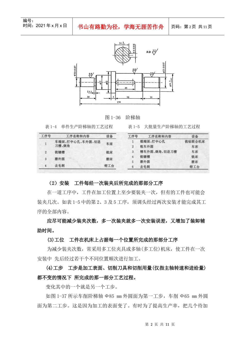 第六节机械加工工艺过程基本概念_第2页
