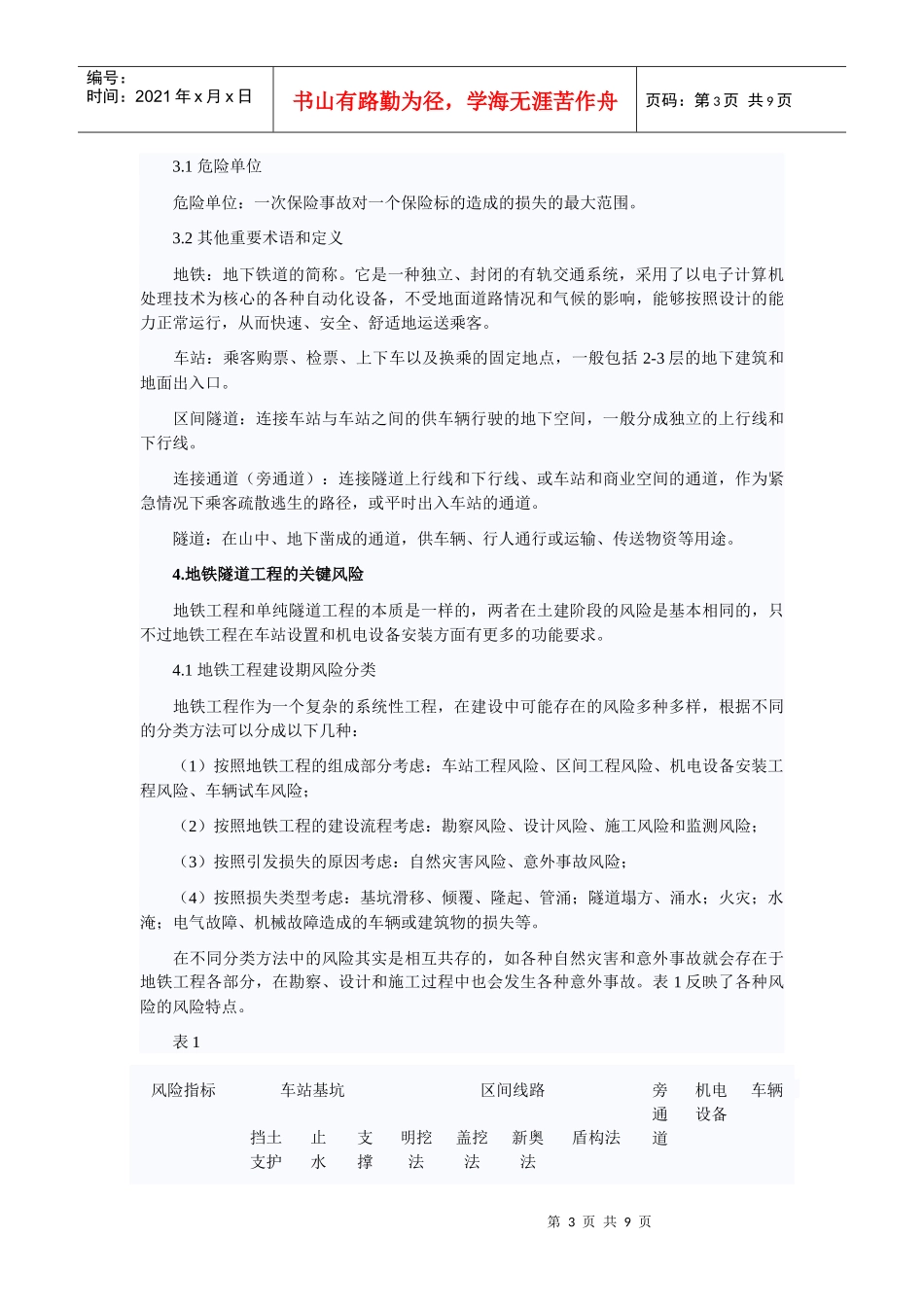 财产保险危险单位划分方法指导书_第3页