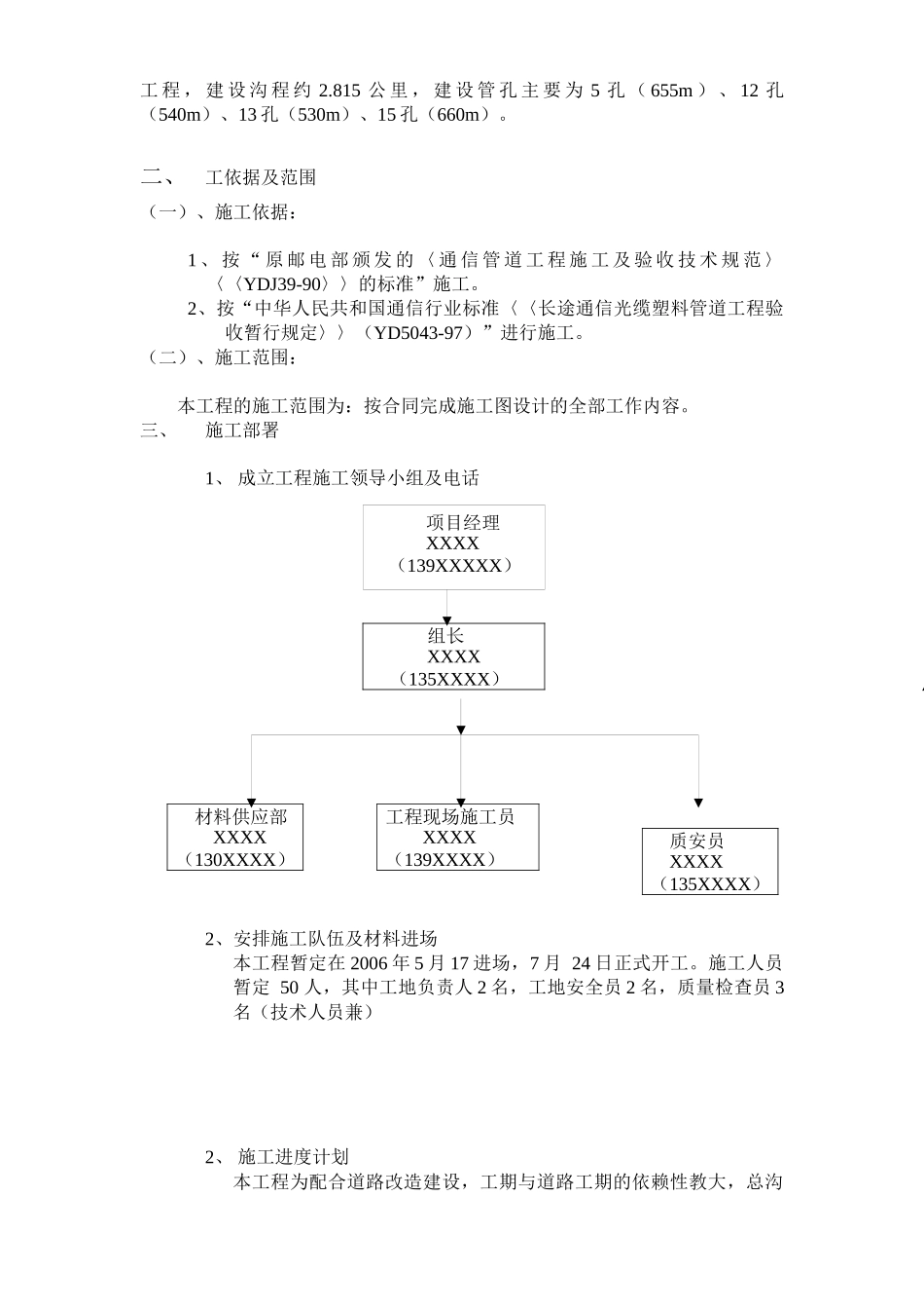 通信管道管道施工组织设计_第3页