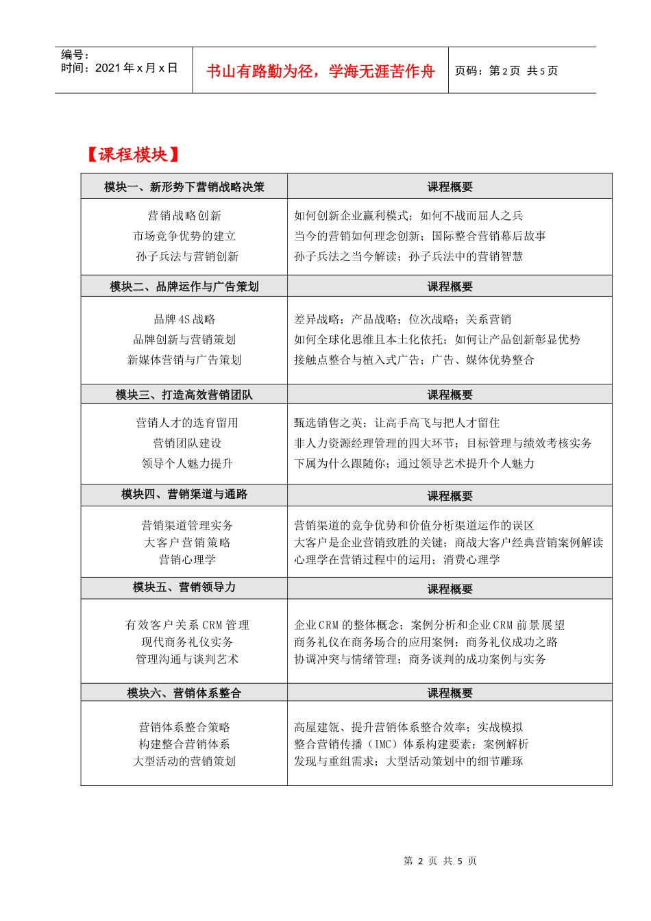 简章下载-清华大学金融班,清华房地产班,女子班,财务班,_第2页