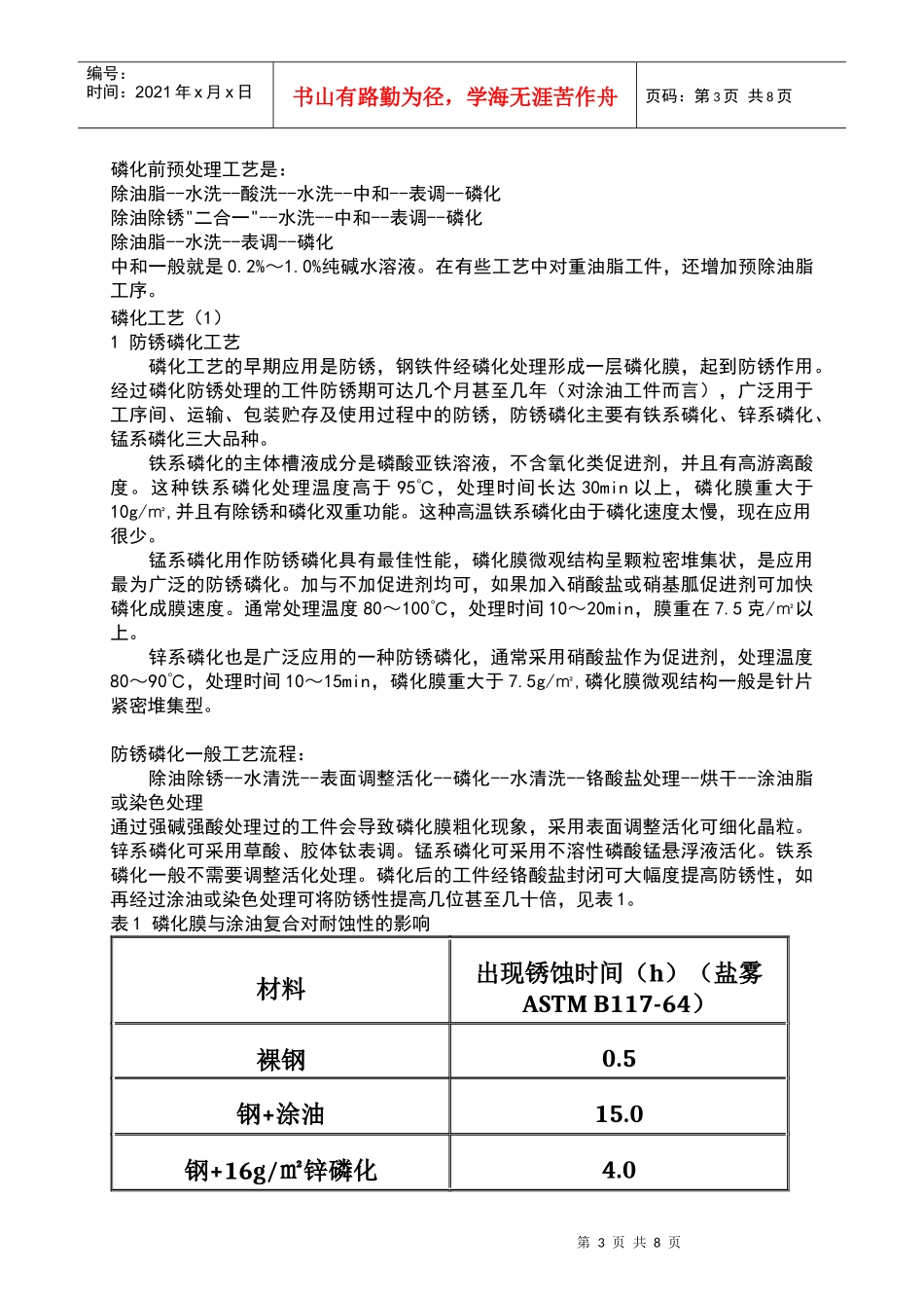 磷化前的预处理和两种常用磷化工艺_第3页