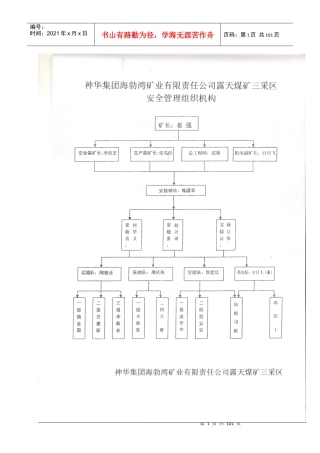 露天矿作业规程
