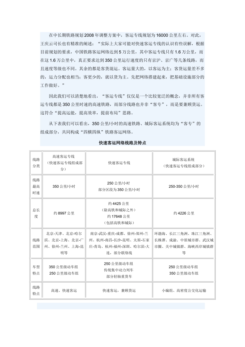 论高速铁路对民航发展的影响_第3页