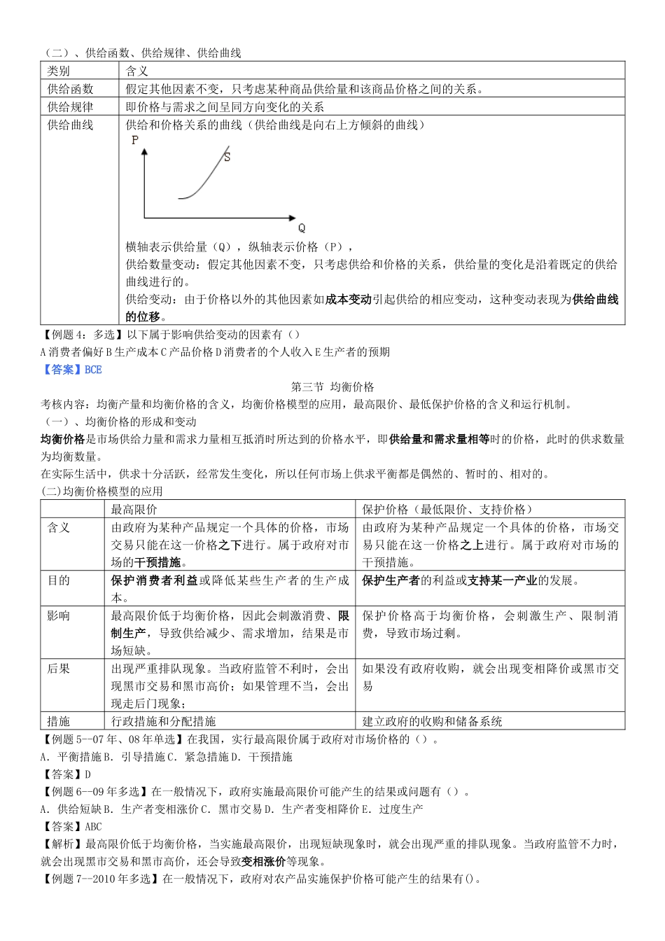 经济师中级基础知识总结汇总-第一章_第3页