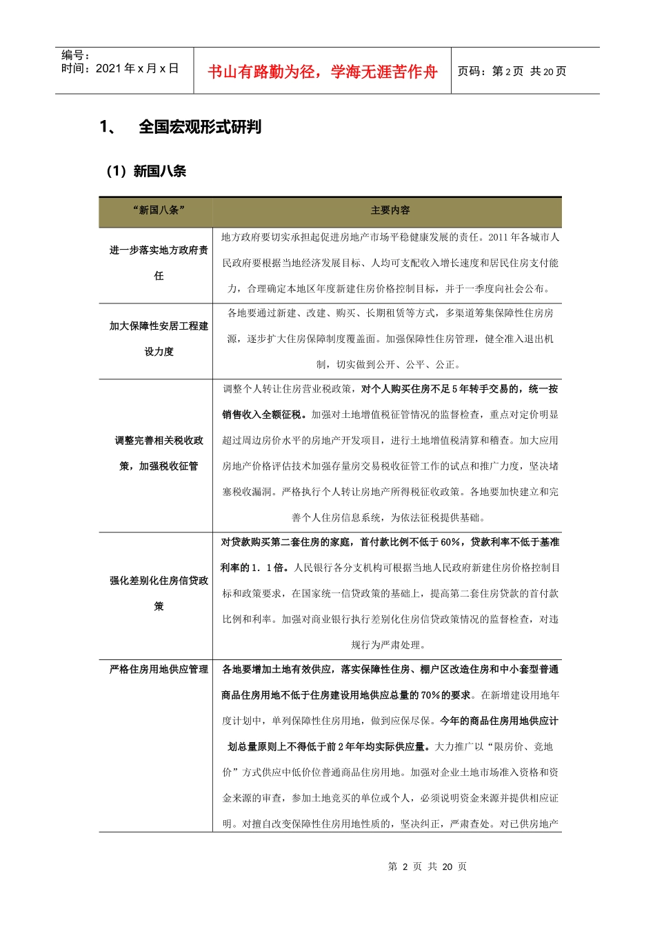 论重庆市下半年房地产市场研判_第2页