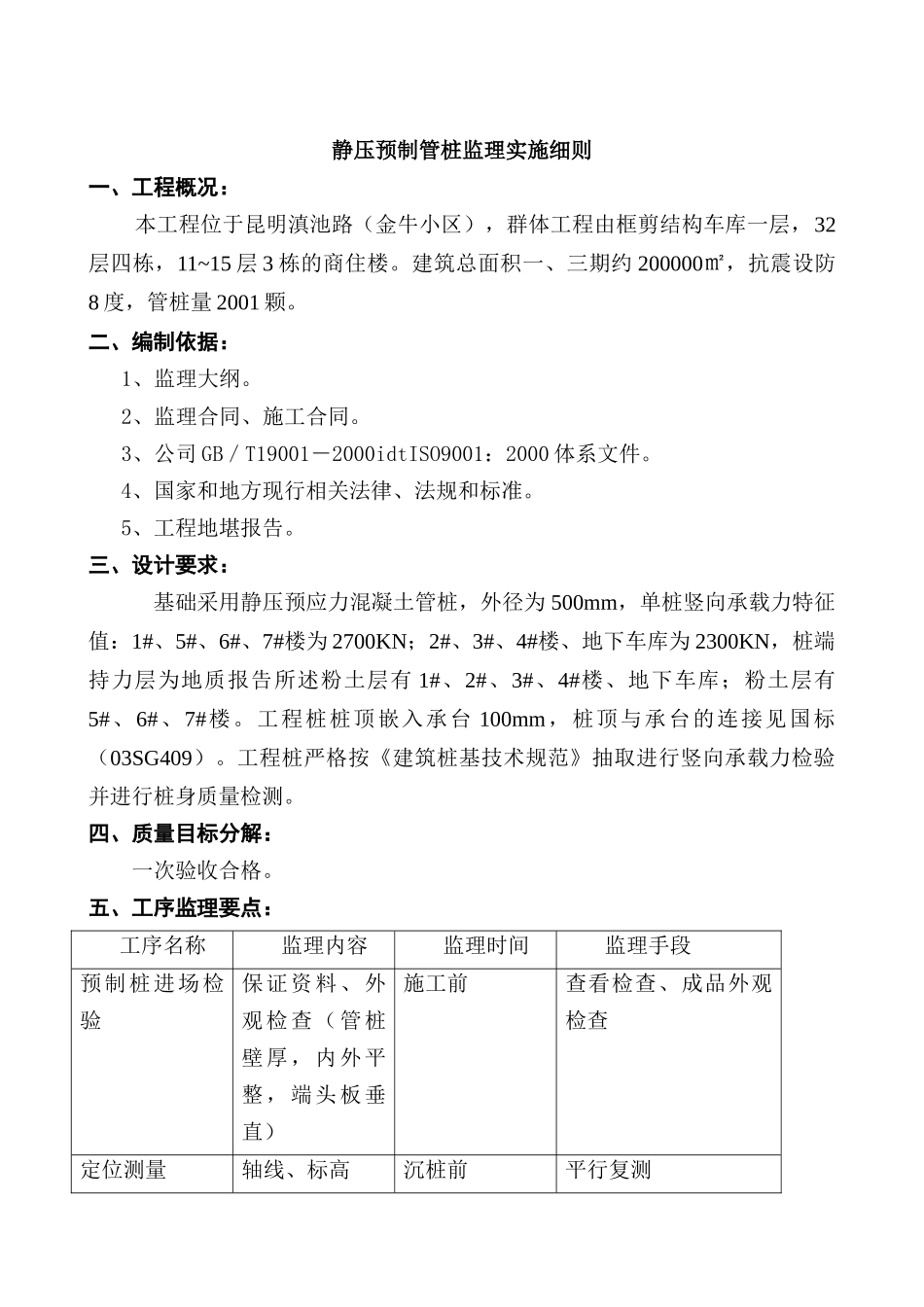 静压预制管桩监理实施细则--_第3页
