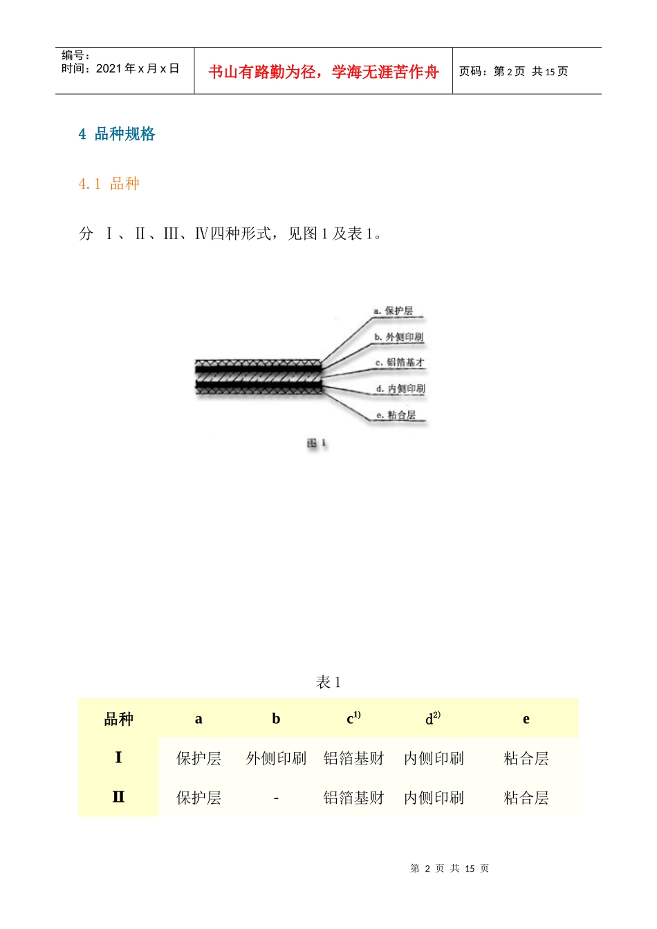 药品包装用铝箔GB12255-90(1)_第2页