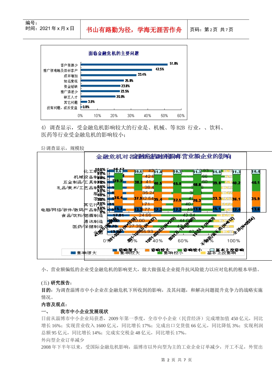 论金融危机下的中小企业_第2页