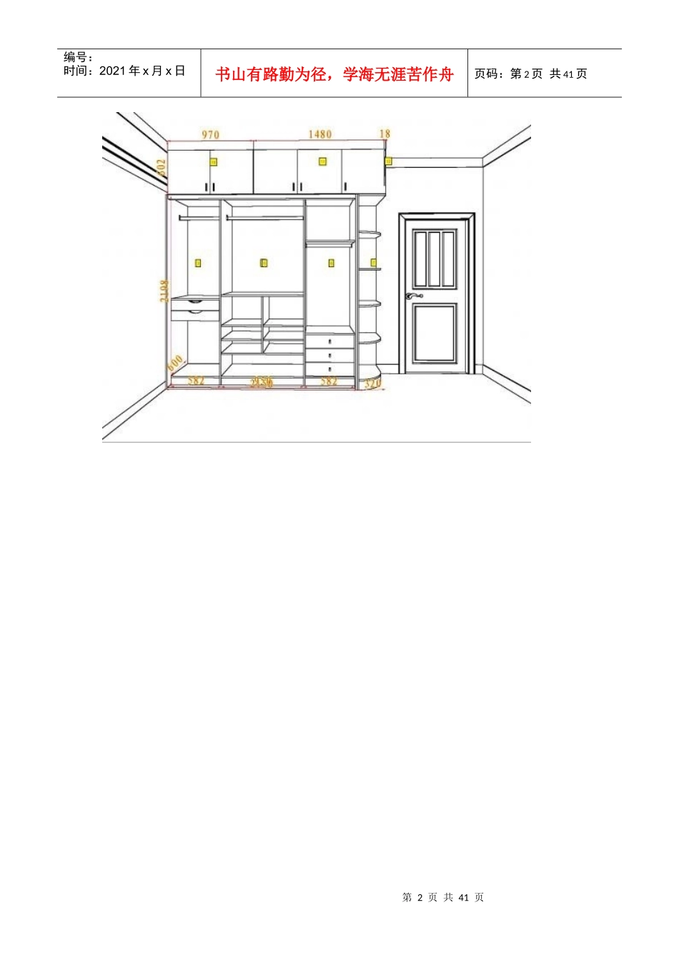 超实用家具尺寸图_第2页