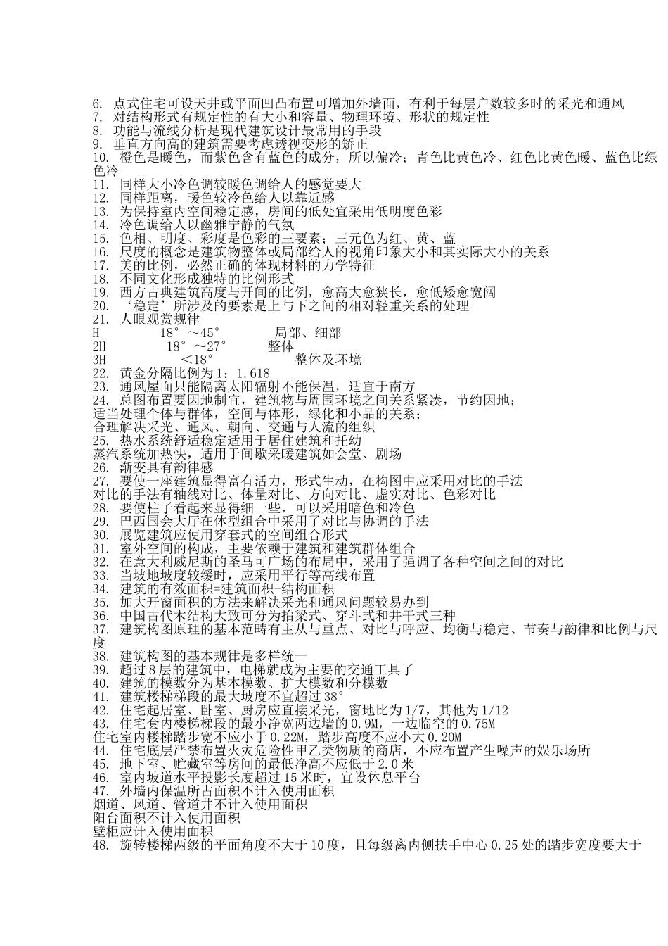 几百条建筑设计知识 你知道多少05133_第3页