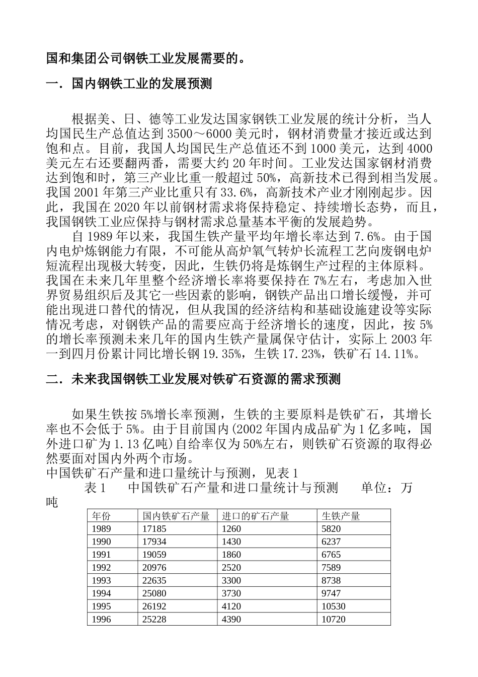 齐大山铁矿的未来发展_第2页