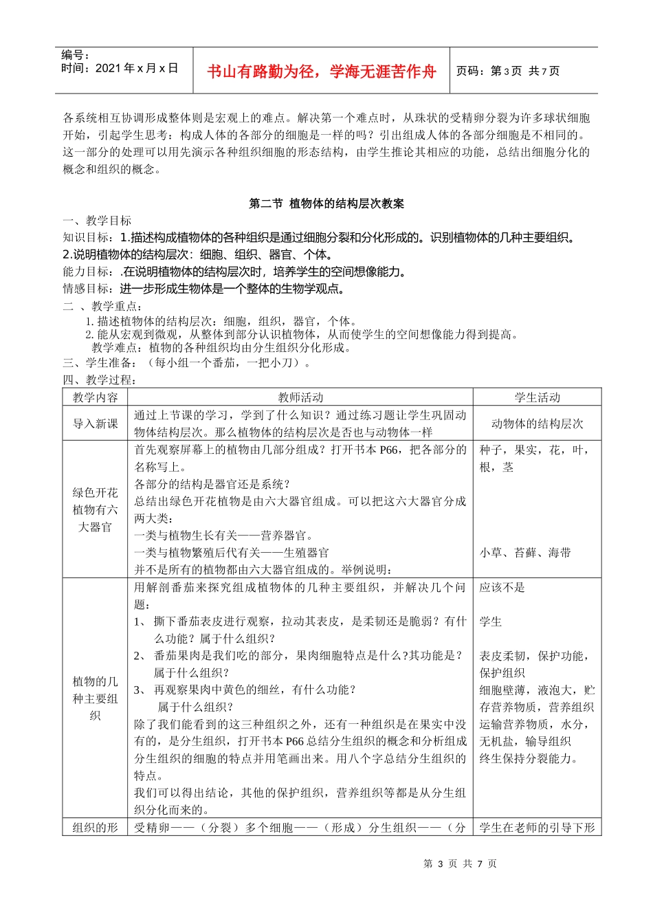 第三章细胞怎样构成生物体_第3页