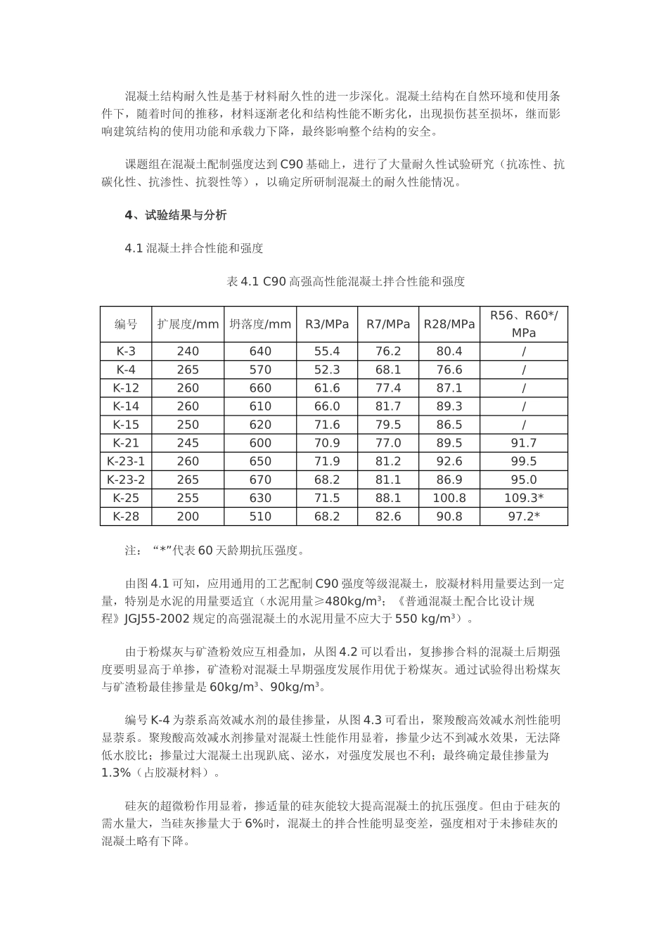 利用陕西地区原材料研制C90高强高性能混凝土_第3页