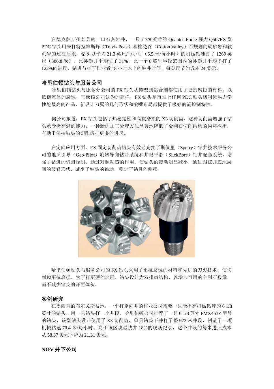 看世界PDC钻头的最新进展(一)_第3页